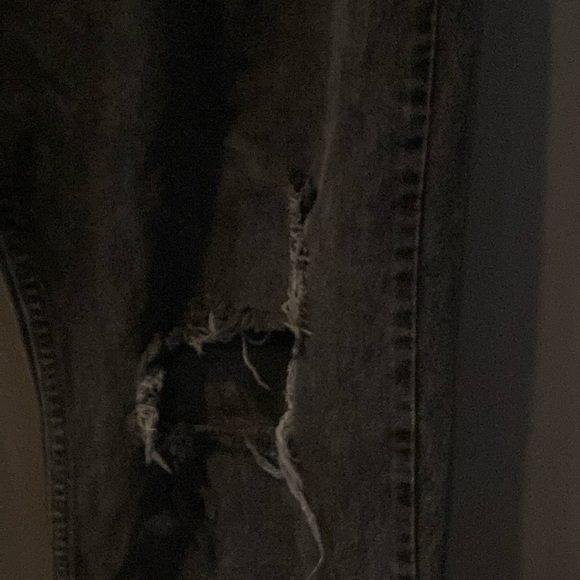 Tommy Jeans ripped knee black size 36 /32 great condition no flaws mens - Picture 5 of 9